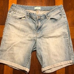 SOLD VIA EBAY Jessica Simpson denim bermuda shorts